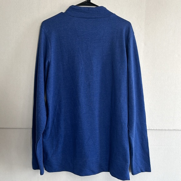 Men's Antigua Heather Royal Los Angeles Rams Cloud Pullover Hoodie size M - Picture 6 of 6